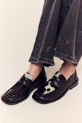 Pony Leather Loafers