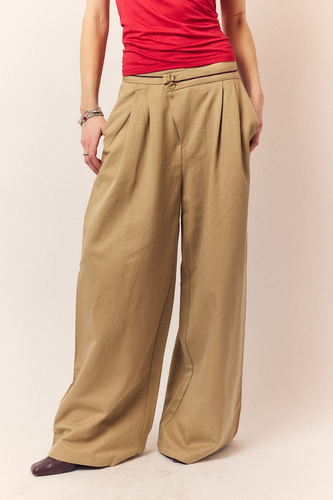 Azaee Wide Leg Trouser