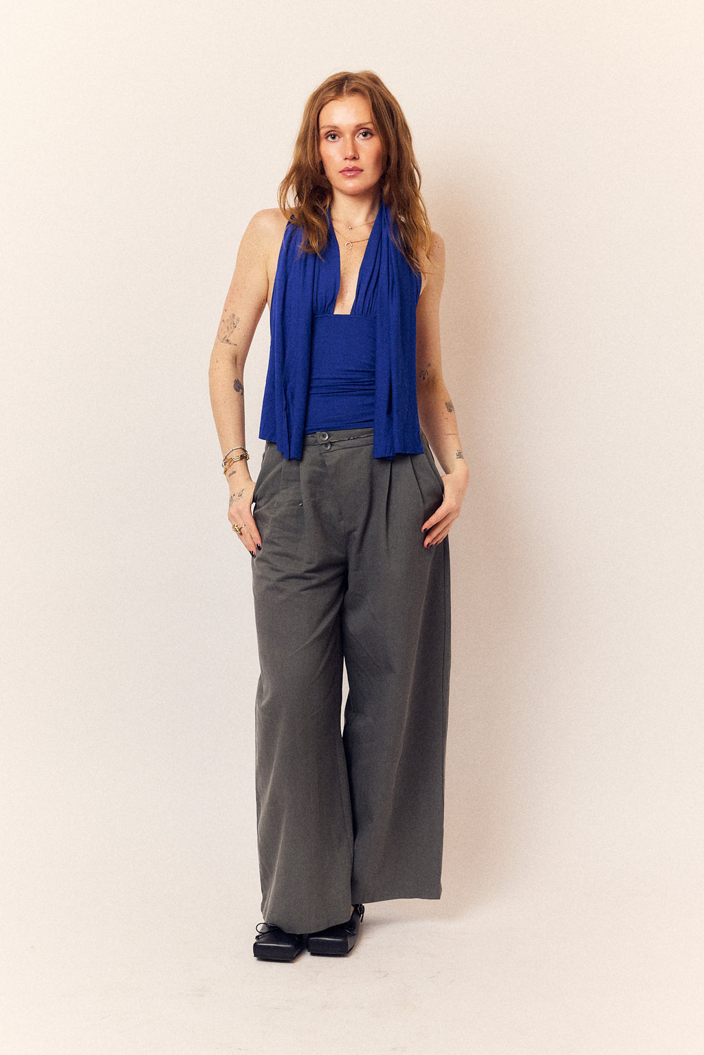 Azaee Wide Leg Trouser